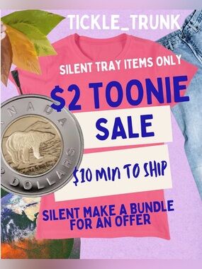 $2 silent live auction TRAY only ⭐️other stars 3 for $15 ⭐️ in closet